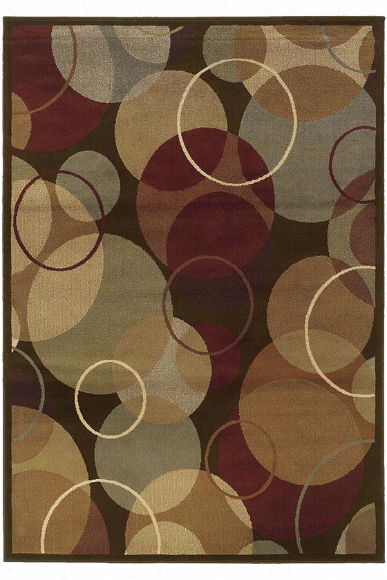 Horizon Area Rug Ii - 3'3""x5', Brown