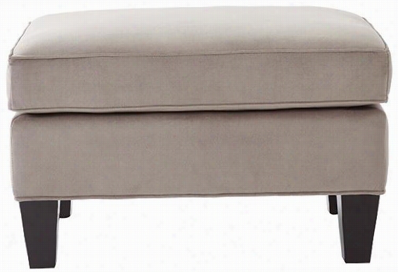 Hughse Ottoman - 19";"h, Bella Granitw