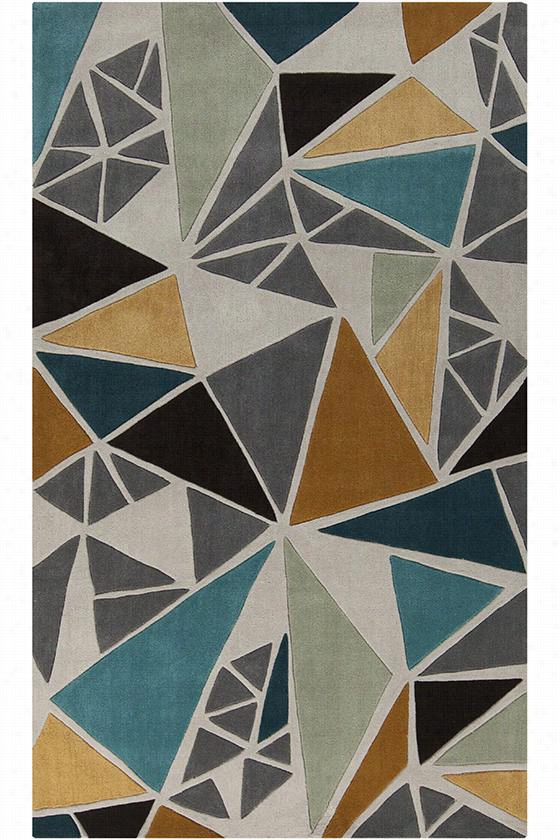 Huitten Area Rug - 3'6""x5'6"", Pattern