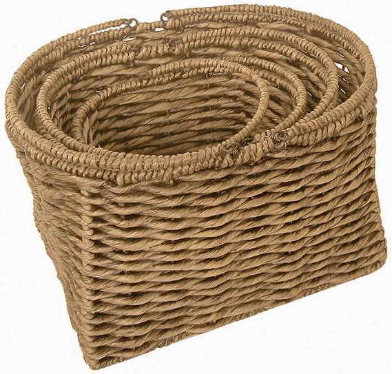 Kiljm Storage Baskets - Set Of 3 - Swt Of 3, Br Possess