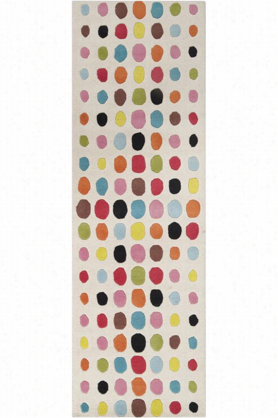 Lcey Area Rug - 3'3""x5'3"", Winter White