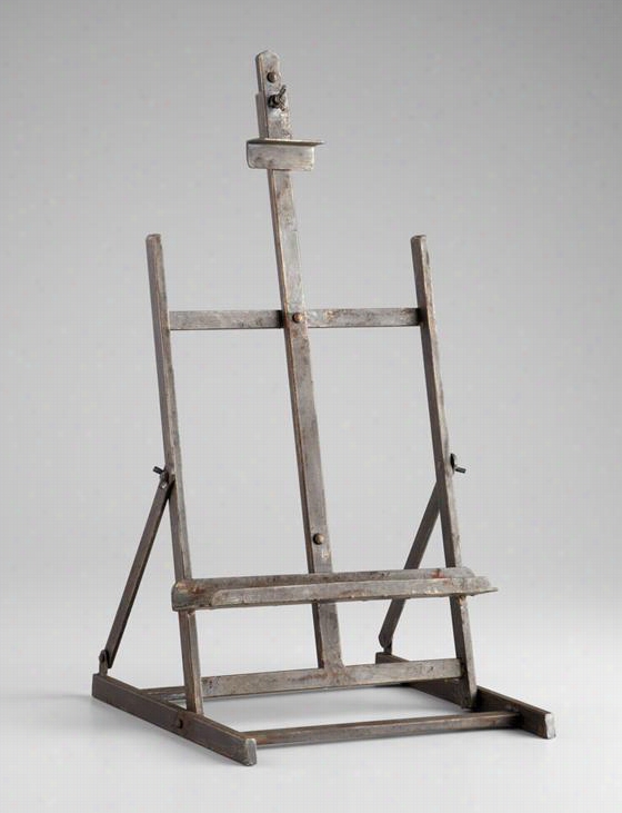 Laramie Easel Stand - 27.75hx13w,  Bronze