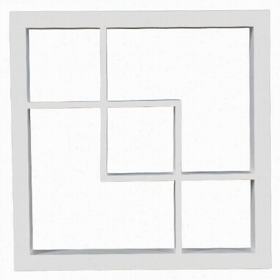 Madison Display Shelf - 16""square X 3""d, White