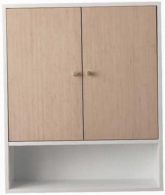 Melbourne 25""w Wall Cabine T - 30""hx25""wx8""d, White Oak