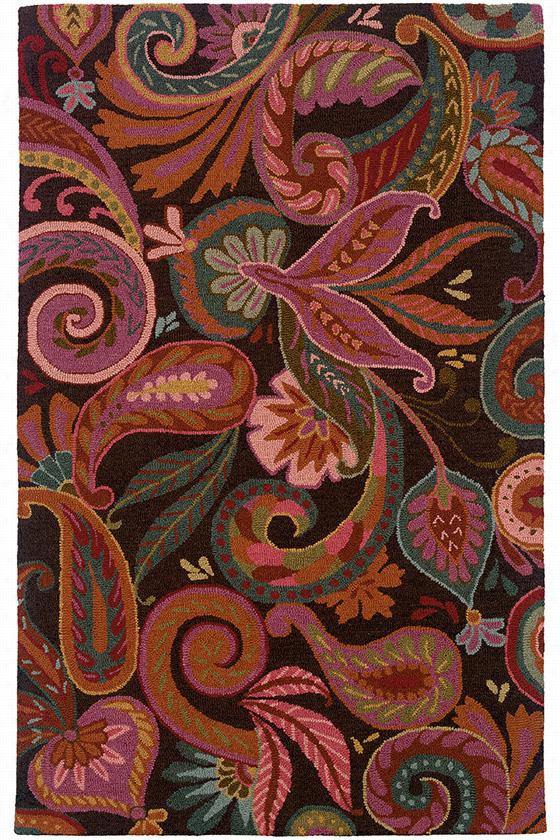 Melissa Area Rug - 2'6""x8' Rnner, Hot Pink