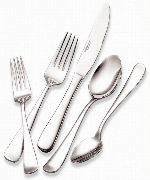 Misty 45-piece Flatware Set - 45=piece, Soft And Clear 