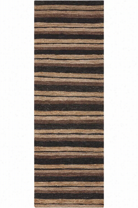 Normanb Area Rug - 2'6"&qot;x8', Dark Khaki