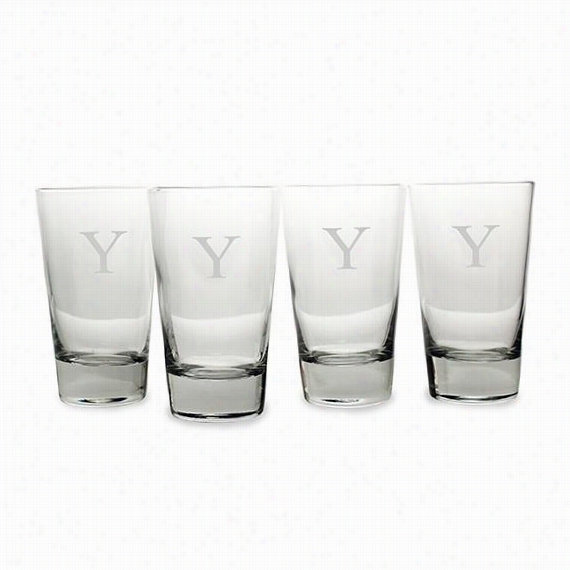 Pint Glasses - Set Of 4 - 16z/set 4,  Y