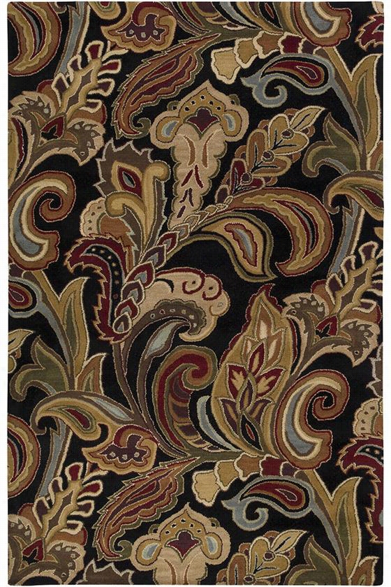 Rapallo Area Rug - 2'x3', Black