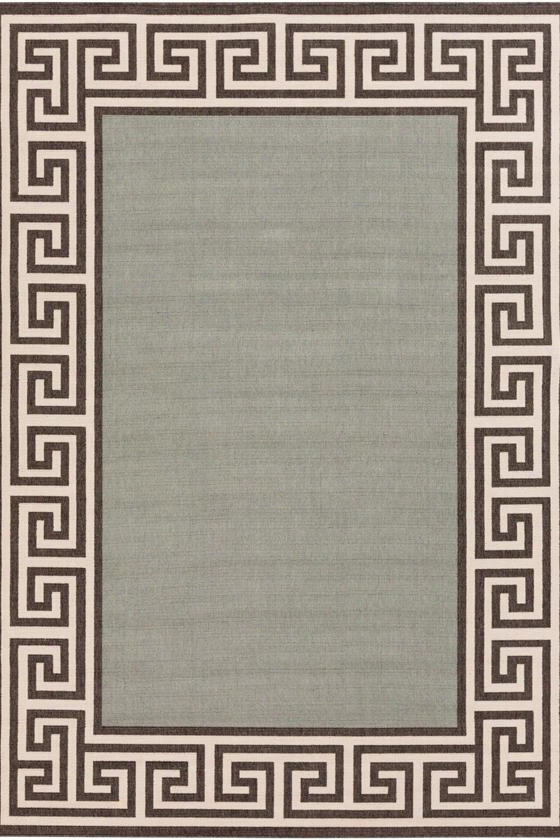 Skien Area Rug - 6'x9', Forest Green