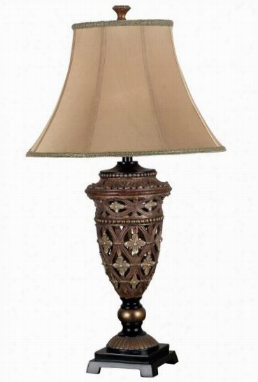 Sofie Table Lamp - 35""hx19""d, Bronze