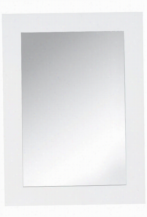 Sonoma Mirror - 30&quo T;q&uot;hx22""w, White