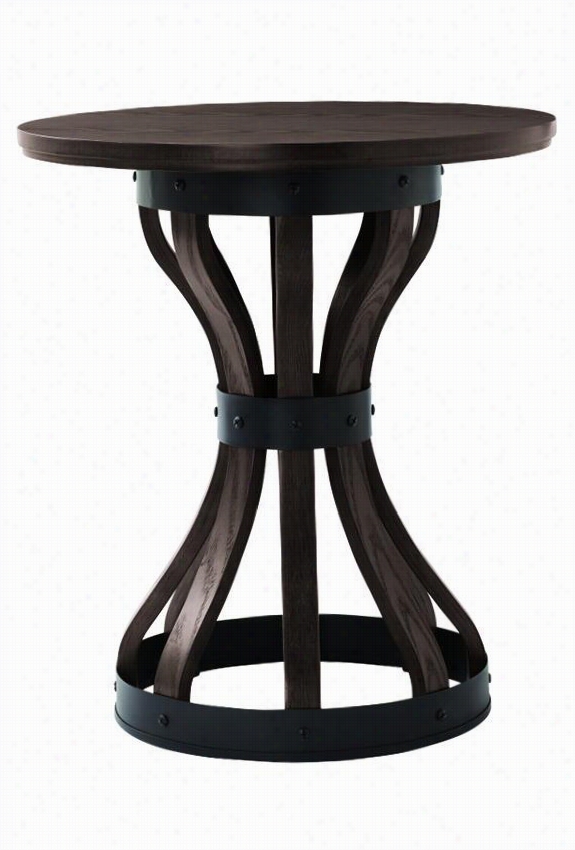 Stave Intonation Table - 22""hx19.75""w, Coffee Brown