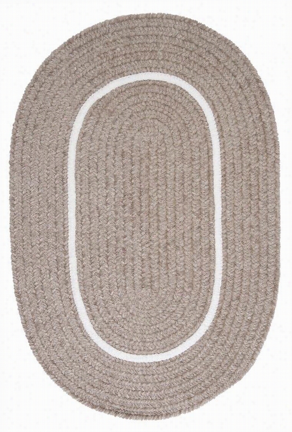 Taylor Area Rug -2'x3'oval, Gray