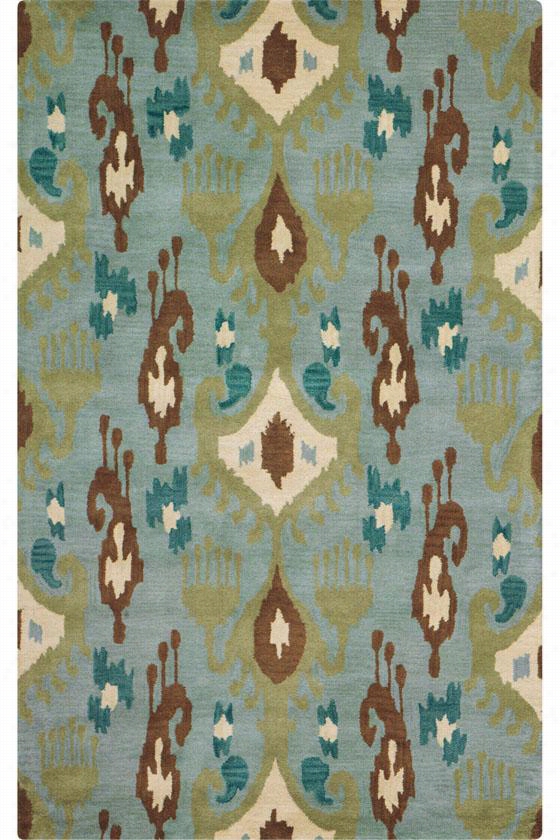 Trinket Area Rug - 5'9"" Round, Blue