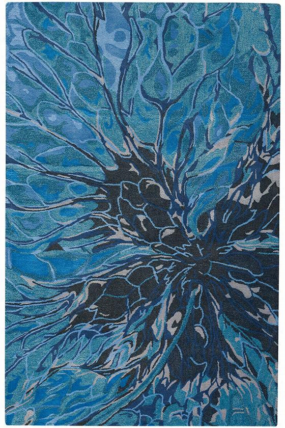 Virant Area Rug - 8'x11' ,blue