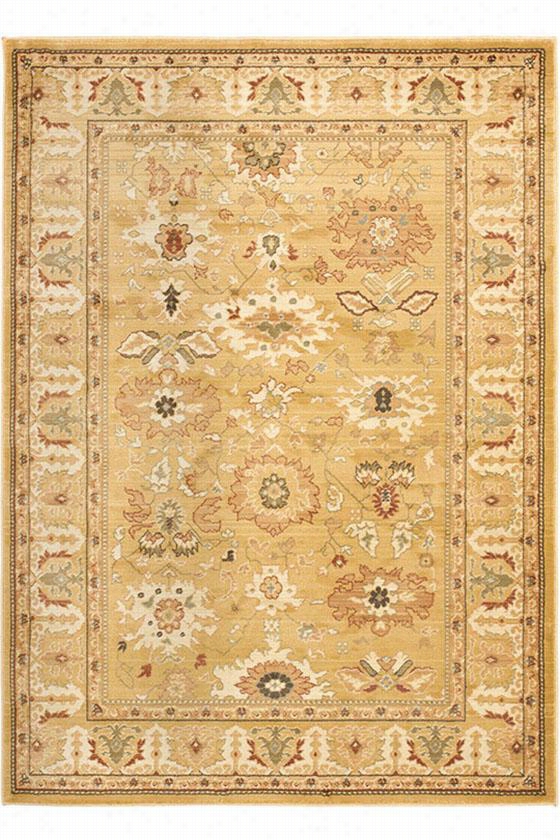 Viceroy Area Rug - 4'x5'7"", Gold