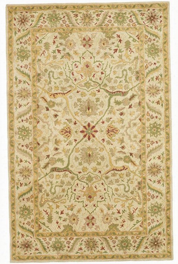 Caspian Ar A Rug - 9'6"&qot;x13'6"", Ivory