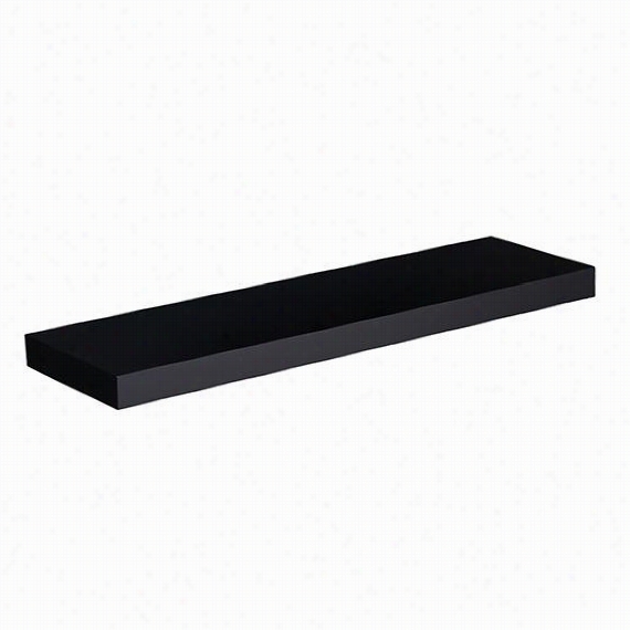 Chicago Floating Shelf - 36"",  Black