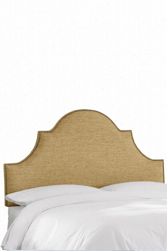 Custo Ashby Upholstered Headboard - Twin,  Glitz Filbert