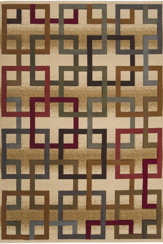 Hargon Area Rug - 2'2""3'3, Chocolate Brown