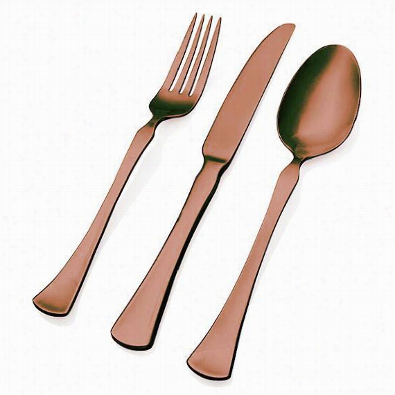 Marisssa 0-piec E Flatware Set - 20-piece S Et, Copper