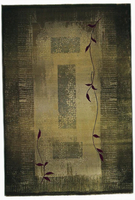 Oriental Weavers Mantra Area Rug - 5'3""x7'6"", Green