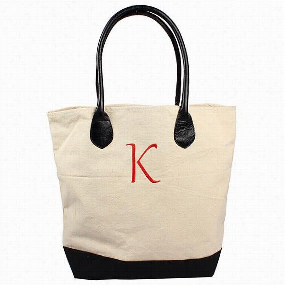 Personalized Cortland Tote - 21""hx16""wx7&quto;"d, Ivory