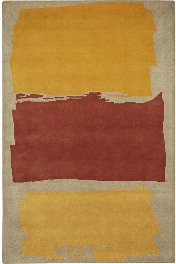 Pop Rug - 3'6&quo;"x5'&6quot;", Orange