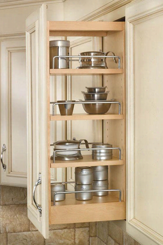 Rev-a-shelf Wall Cabinet Organizer - 26h X8w X11""d, Ivkry