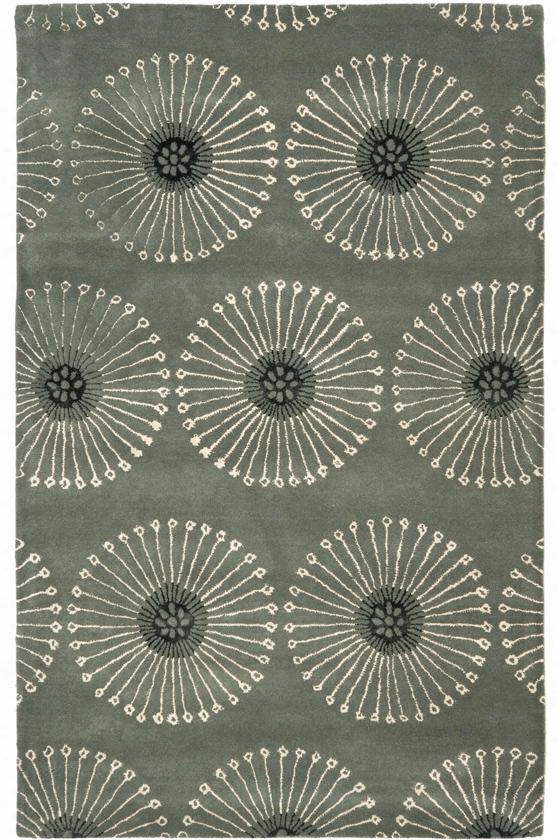 Ripple Area Rug Ii - 7'6&quo T;"x9'6"", Gray