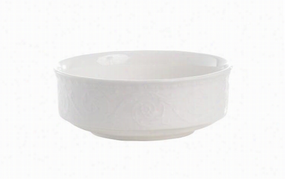 Riviera Fruit Bowls - Set Of 6 - Set Of 6, Brighg White