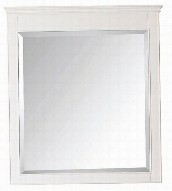 Silverton 34"" Mirror - 38""hx34""wx2"&quoot;d, Wite