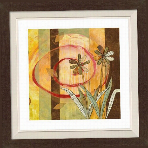 Spring Panel I Frramed Wall Art - I, Fltd Espresso