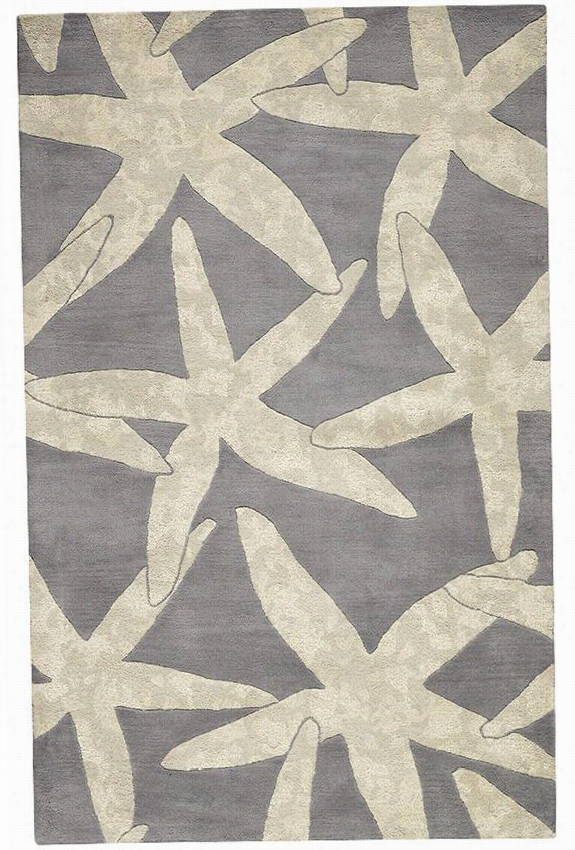 Starfish Area Rug - 5'x8', Ray