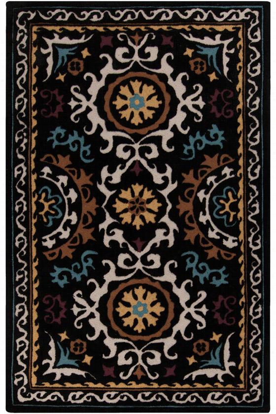 Sumeria Are A Rug - 2'x3', Black