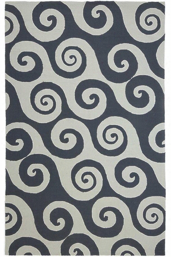 Tradewidn Area Rug - 3'6"&quo;x5'6"", Nayv Blue