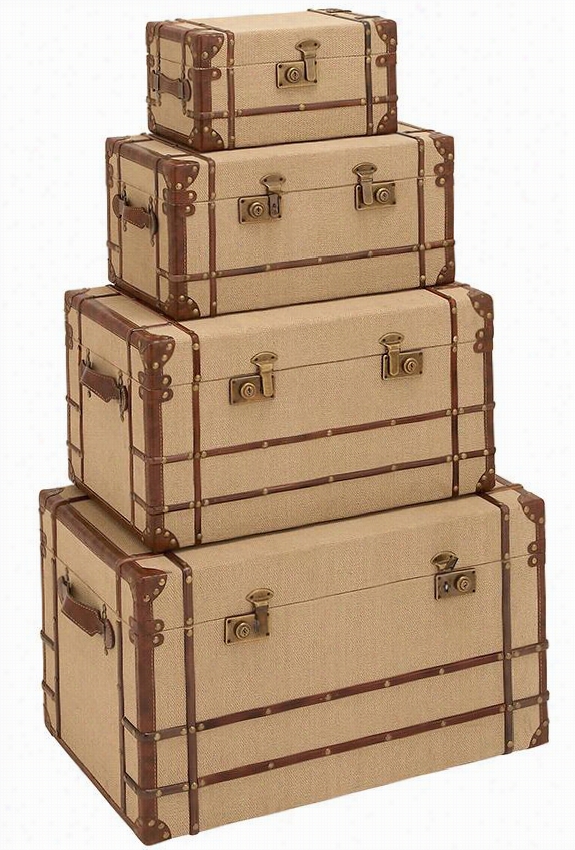 Urbane Storage - Storage Trunks, Tan