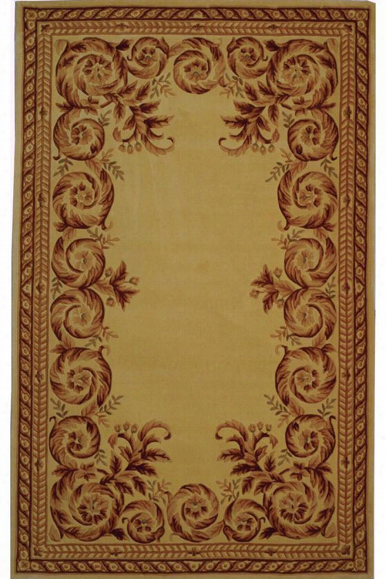 Volonne Area Rug - 5'x8', Sand/rust