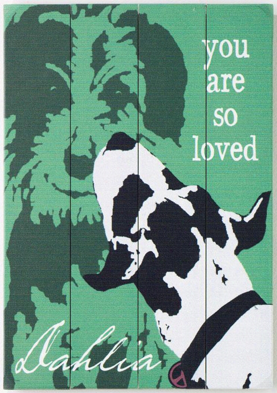 You Are So Loved Personal1zed Wooden Sign - 20h X 14w X 1""d ,green