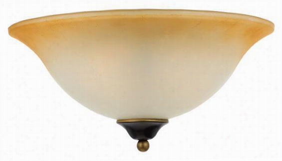 Beatrice Flush Mount - 2-light Palladian B Ronze