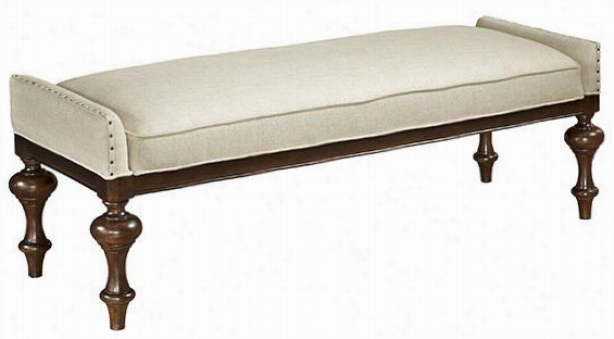 Beaumont Bedroom Bench - 21""hx56""wx20""d, Tan