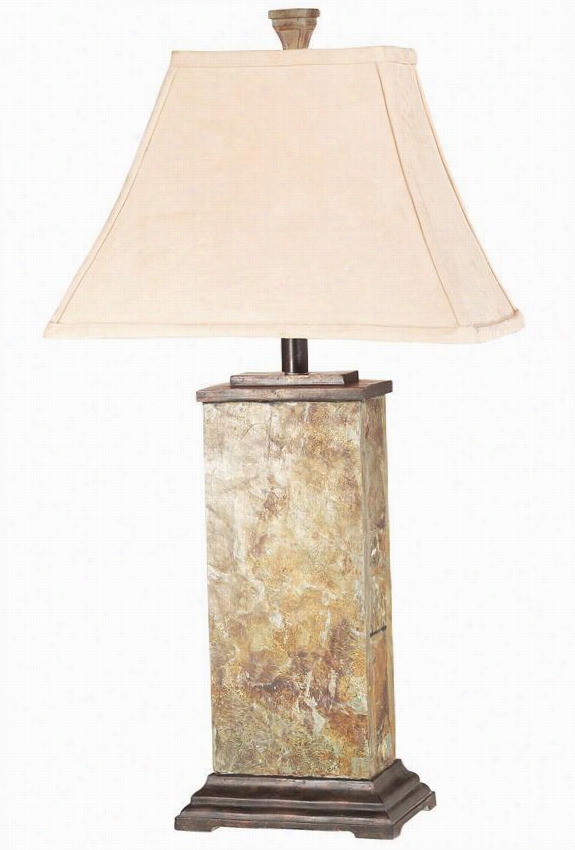 Bennington Table Lamp - 29""h, Beige