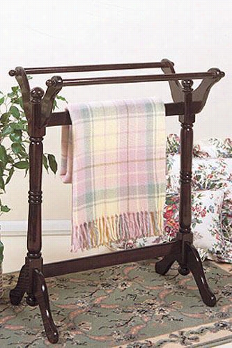 Blanket Rack - 32.5""x25""x16.5"", Brick Red