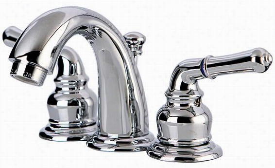 Brimfield Low Sweptarch Faucet - 4""xh9.75"&quo T;wx5"&wot;d, Silver Chromee