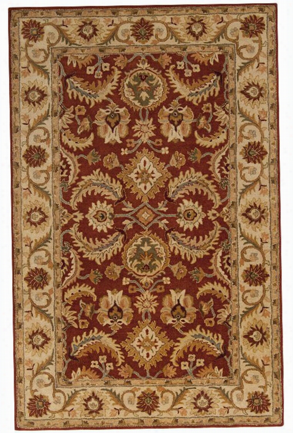 Brunel Area Rug- 9'x13', Coral