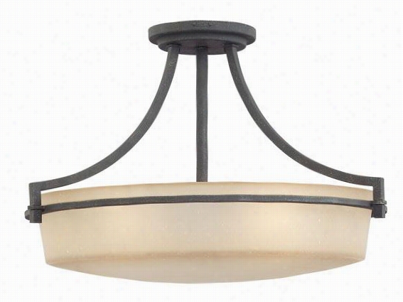 Catherine 4-light Semi-flush Mount - 4-light,  Grey Ash