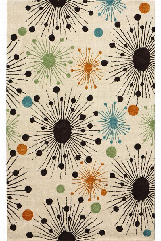 Celebration Area Rug - 2'6""x4', Beihe