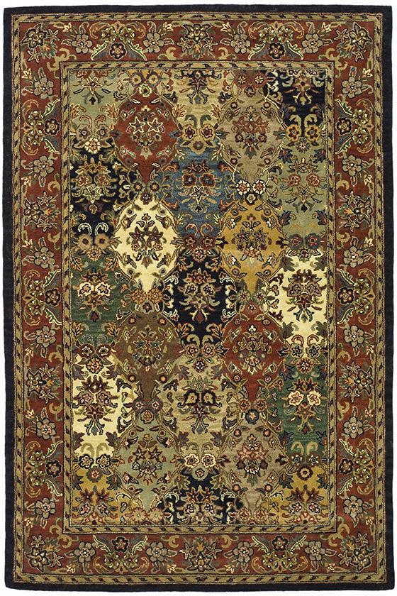 Derby Area Rug - 8' Round, Burgundy