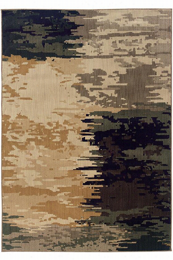 Encounter Area Rug - 1'10&qout;&"x3'3&uot;", Beige